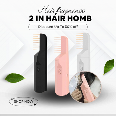 2 in 1 Bakhoor Hair Comb