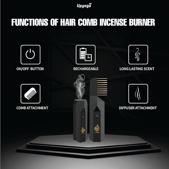 2 in 1 Bakhoor Hair Comb