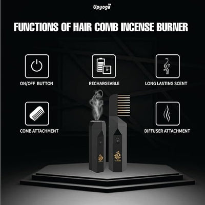 2 in 1 Bakhoor Hair Comb